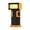 orange color, variant on Multifunctional Pocket Led Flashlight with Hook Rotating Double Light Source Handheld Torch Waterproof Inspection Lamp