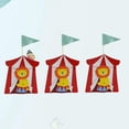 thumbnail image 3 of 20pcs Circus Animal Candy Box Cartoon Kids Birthday Party Baby Shower Gift Boxes Favor Box Treat Box (Lion), 3 of 3