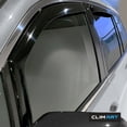 thumbnail image 3 of CLIM ART In-Channel Incredibly Durable Rain Guards for Pilot 2016-2022, Original Window Deflectors, Vent Deflector, Vent Window Visors, Dark Smoke Car Accessories,4pcs - 616276, 3 of 8