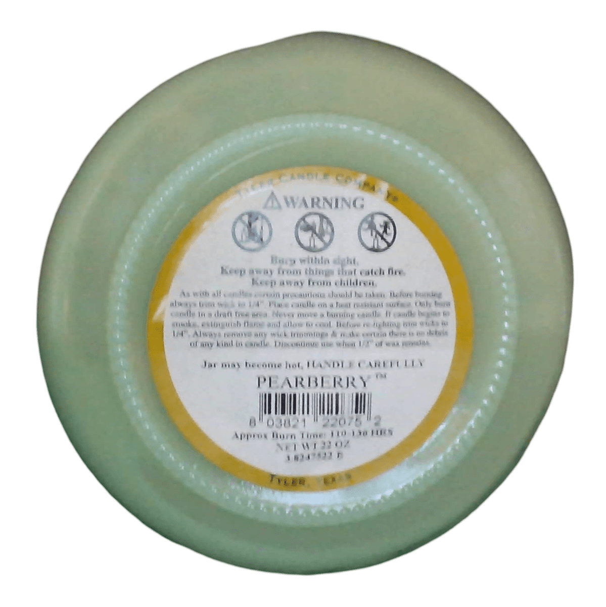 Tyler Candle Company - Pearberry - 22oz jar candle - with Tyler matches