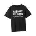 thumbnail image 1 of Camiseta de mujer ropa suave ligera manga corta Top cuello redondo camiseta básica L, 1 of 8