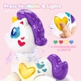 thumbnail image 3 of Lámpara musical Toy Hahaland Unicorn para niña de 1 año, 3 of 9