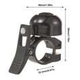 thumbnail image 2 of Bell Bell Bicycle Bike compacta a prueba de óxido para adultos o niños bicicletas negras, 2 of 6