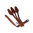 thumbnail image 1 of Eigraketly Guantes de puntería Accesorios de tiro Equipo de entrenamiento de cuero Deportivo Resistente al desgaste Ajustable Dedo Stall Gear tiro y tiro con, 1 of 6