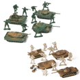 thumbnail image 5 of PROLOSO Ensemble de Jeu Militaire 8 Modèles de Char de Combat à Démonter et 20 Petits Soldats Jouets, 5 of 5