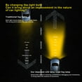 thumbnail image 5 of yellow LED fog light bulbs For Subaru WRX STI 2015-2019, 5 of 5