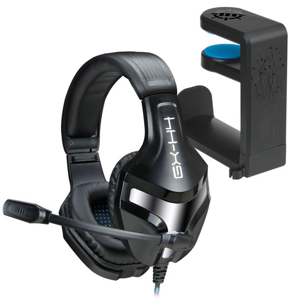 Enhance GXH4 Computer Gaming Headset and Rotating Headphone Mount Walmart Gaming Kit