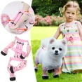 thumbnail image 1 of Fiudx Juego de Botas para Perro, Protección para Patas y Mayor Cobertura, Diseño Ajustable y Conectado, Suela de Goma Antideslizante, Impermeable, Protección Contra Nieve y Barro, Actividades Al Aire, 1 of 5