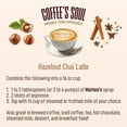 thumbnail image 3 of Matteo's Sugar Free Coffee Syrup, Hazelnut Chai, 750mL, 0 Calories, 0 Sugar, (Single Bottle), 3 of 5