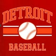thumbnail image 6 of Wild Bobby City of Detroit Baseball Fantasy Fan Sports Men's T-Shirt, Red, 4X-Large, 6 of 6