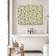 thumbnail image 6 of Green Floral Wall Art for Living Room, Canvas Picture Wall Decor for Bathroom Bedroom, Vintage Rustic Botanical Spring Painting Artwork for Office Kitchen Hallway Dining Room Home Decorations 12"x16", 6 of 8