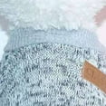 thumbnail image 4 of TELOLY Dog Clothes,Breathable Fabric Dog Clothes for Small Dogs,Soft Material Resists Cold Dog Sweatshirt,Grey,Xxl, 4 of 4