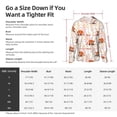 thumbnail image 5 of Balery Cute Sleepy Fox Men's Women's UPF 50+ Sun Protection Lightweight Hoodie Performance Long Sleeve Shirt for Fishing Running-XX-Large, 5 of 7