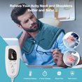 thumbnail image 2 of Neck And Shoulder Heating Pad Electric Therapy Treatment Muscle Pain-Relief, 2 of 4