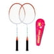 thumbnail image 2 of 2x Raqueta de bádminton Equipo de bádminton Raqueta de bádminton doble para principiantes Rojo, 2 of 9