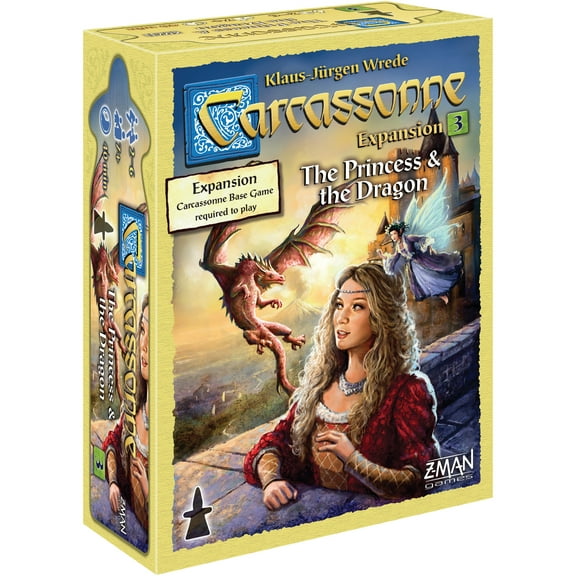 Carcassonne Exp 3: The Princess & the Dragon