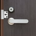 thumbnail image 3 of Silver Metal Door Lock Latch for Home Security with Sturdy Construction and Easy Installation Fits Various Doors 2pcs, 3 of 9