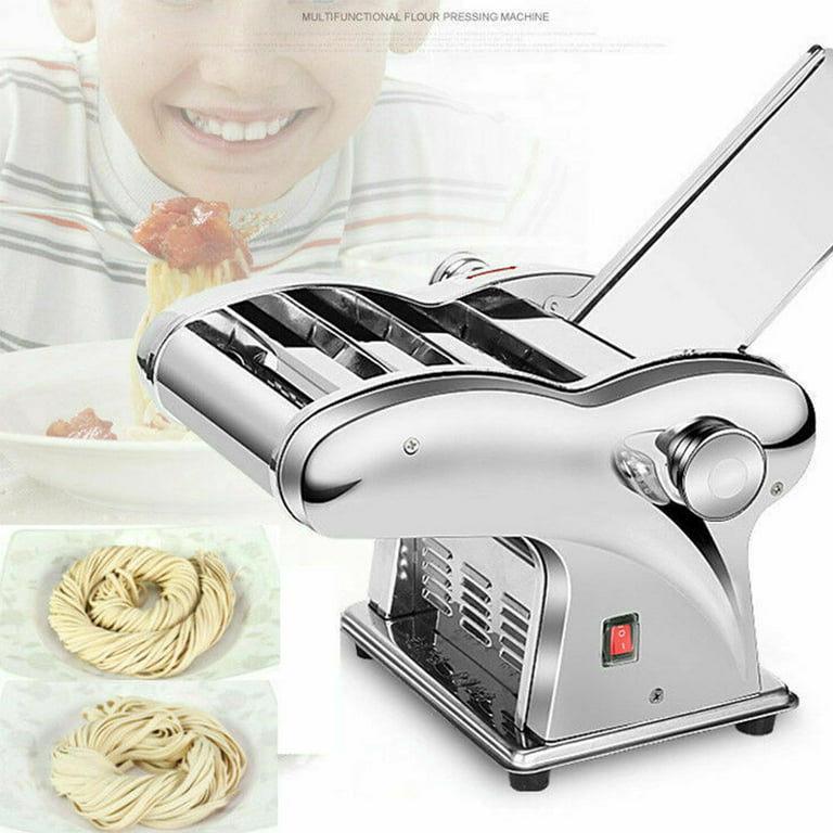 Electric Italian Macaroni Spaghetti Pasta Making Machine Maker Conchiglie  Bucatini Tagliatelle Ditalini Pasta Extruding Machine