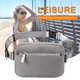 thumbnail image 4 of Bolsa De Mensajero Riñonera de bolsillo impermeable y duradera para deportes de ciclismo (gris claro) Ndcxsfigh Para Estrenar, 4 of 7