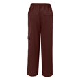 thumbnail image 6 of Audhol Summer Cargo Pants Women, Women Cargo Pants Lightweight Hiking Pants with Pocket Outdoor Drawstring Wide Leg Baggy Parachute Pant Womens Baggy Pants Wine 3XL, 6 of 9