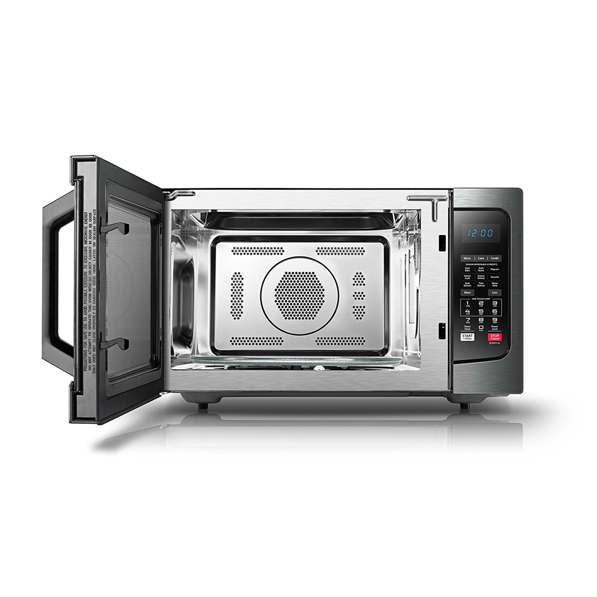 Toshiba ML2-EC42SAESS 1.5 Cu. Ft. Convection Microwave, Stainless Steel - image 5 of 8