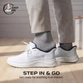 thumbnail image 2 of Bruno Marc Men's Hands Free Slip on Rommy Toe Walking Shoes Lightweight Breathable Comfortable Casual Sneakers, 2 of 6