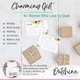 thumbnail image 3 of Outshine Premium Recipe Cards 4x6 Inches, Sunflower Design (Set of 50) | No-Smear Double Sided Thick Cardstock | Bulk Blank Recipe Cards for Recipe Box 4x6 Recipe Holders | Gift for Everyone, 3 of 9