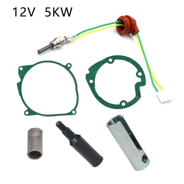 Bujía de cerámica incandescente, bujía de encendido para calentador de estacionamiento, accesorios de reparación de calefacción de aire, silicona