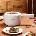 thumbnail image 1 of Cocina eléctrica multifuncional para dormitorio de estudiantes, cocina eléctrica pequeña, fideos fritos eléctricos integrados, olla caliente eléctrica antiadherente para 2 personas, 1 of 6