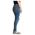 thumbnail image 3 of Levi Strauss Signature Women's and Women's Plus High Rise Skinny Jeans, Inseams: Short, Regular and Long, Sizes 2-28, 3 of 5
