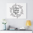 thumbnail image 2 of Scripture Walls Jeremiah 29:11 Plans I Have For You White Wreath Bible Verse Canvas Christian Wall Art Ready to Hang Unframed, 2 of 12