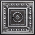 thumbnail image 1 of Panneaux de Plafond à Colle Botanique Rustique Antique Argentée Dundee Deco, 2 Pi X 2 Pi (60 cm X 60 cm), 4 Pi2 (0,37 M2) Chacun, 1 of 5