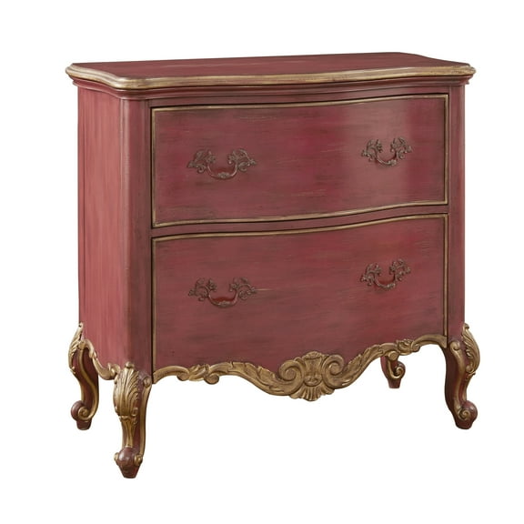 HomeFare Elegant 2 Drawer Accent Chest Rest