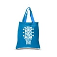 thumbnail image 1 of Small Word Art Tote Bag - Guitar Head Music Genres, 1 of 2