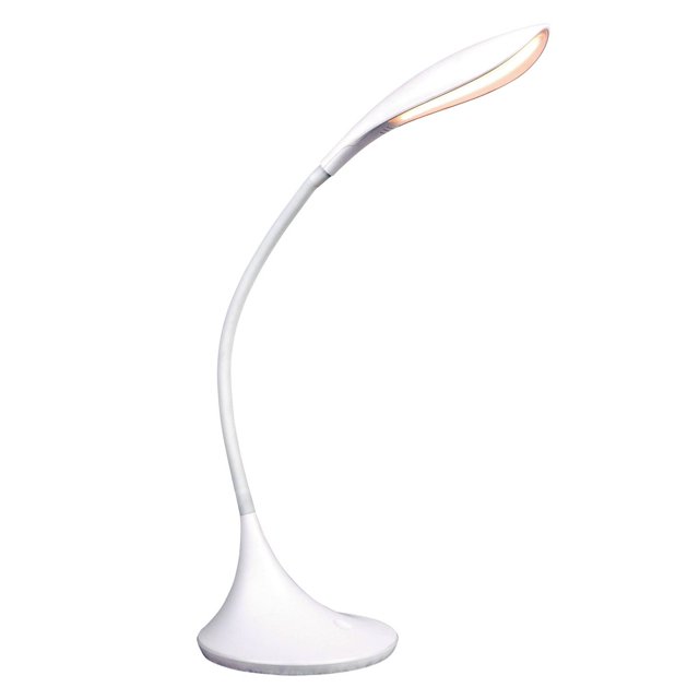 Sunbesta Lampe de Bureau LED Rylie 15,8 Pouces - Blanc
