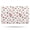 Pioneer Flower Floral, variant on Pioneer Flower Floral Print Pattern Bathroom Rugs Mat, Non Slip Microfiber Bathroom Rug with Rubber Backing, Soft Mats for Bathroom Floor Tub Shower, 17"x27"