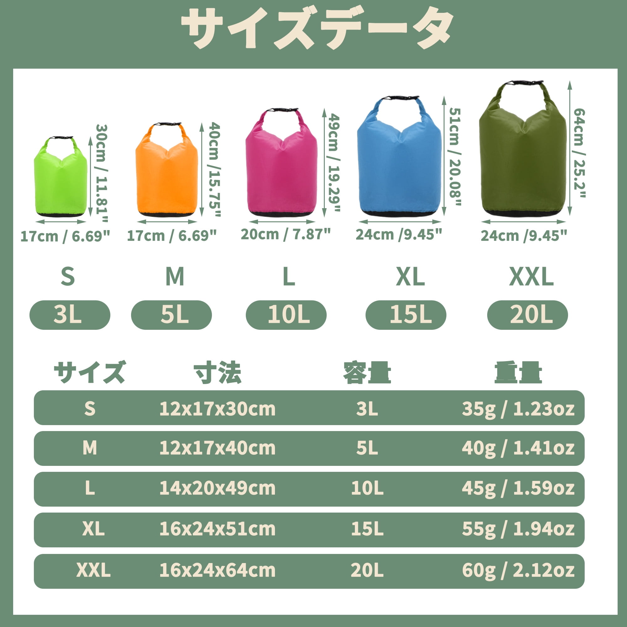Unique Bargains Stuff Sacks Lightweight Dry Pack Blue 15L