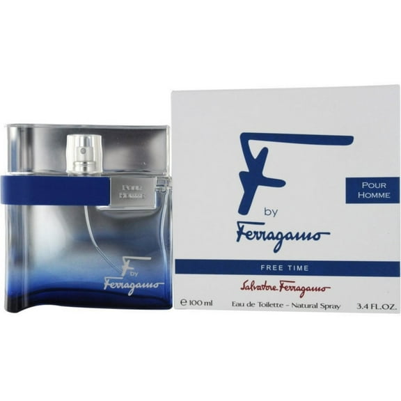 F Free Time By Ferragamo For Men Eau de Toilette Spray 3.4 oz (Pack of 2)