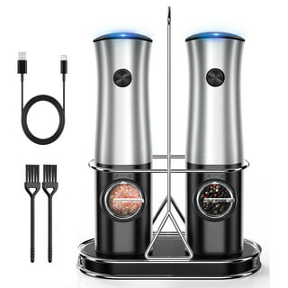 Electric Salt And Pepper Grinder Set Rechargeable Electric - Temu