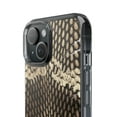 thumbnail image 4 of Clear Hybrid Shockproof Case for Apple iPhone 13 MINI - Exotic Brown Snake Skin Pattern, 4 of 5