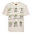 thumbnail image 3 of Star Wars The Child Toddler Boys T-Shirt and Mesh Shorts Outfit Set Toddler to Big Kid, 3 of 5