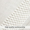 thumbnail image 2 of DriftAway Ava Semi Sheer Window Curtains Rod Pocket, 2 Panels, 52" x 96", Beige, 2 of 5