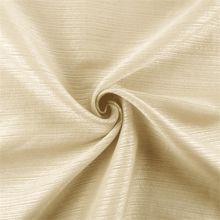 - Champagne Beige Ribbed Sheer Drapery Fabric, Fabric By the Yard