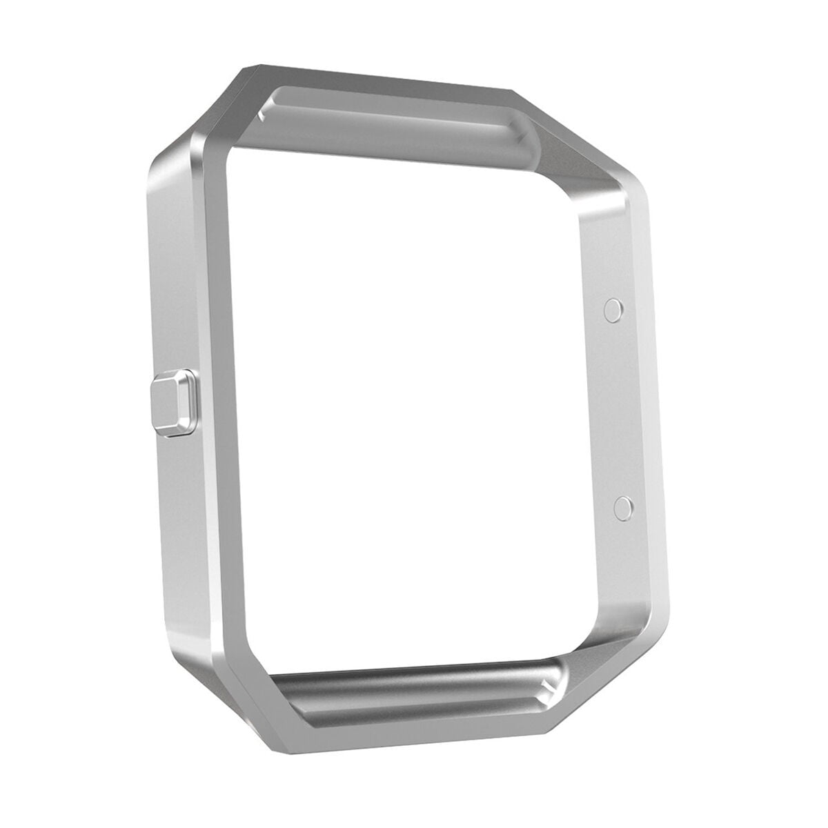 Mignova Replacement Frame for Fitbit Blaze Stainless Steel Metal Watch Holder Anti Slip Anti Fall Bumper Protective Cover for Fitbit Blaze Silver