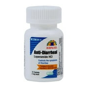 Health Star- Anti-diarrheal - 2 Mg Strength Caplet - 12/bottle