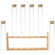 thumbnail image 5 of Coffee Bean Storage Tube Set With Wooden Display Stand For Coffee Lovers Modern Design Transparent Glass Airtight Lids 1 Set, 5 of 5