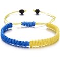 thumbnail image 3 of Ukraine National Flag Bracelet Handmade Blue Yellow Braided Rope Charm Bracelets Wristband Women Men Friendship Jewelry Useful Design Kuyhfg Bienvenido a Kuyhfg, 3 of 5