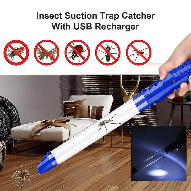 Powerful Bug Catcher, Spiders And Insect Catcher, Rechargeable Bug