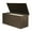Dark Brown#3, variant on 190 Gallon Metal Deck Box, Waterproof Steel Outdoor Box, Large Patio Furniture Storage Cabinet, Lockable Storage Bench for Porch Package Delivery, Pillows, Cushions, Pool, Tools, Backyard, Brown