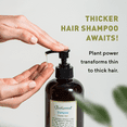 thumbnail image 3 of Just Nutritive Thicker Hair Shampoo, Hydrating, Fuller Volume, Healthy Scalp, No Sulfate, 16 oz, 3 of 8